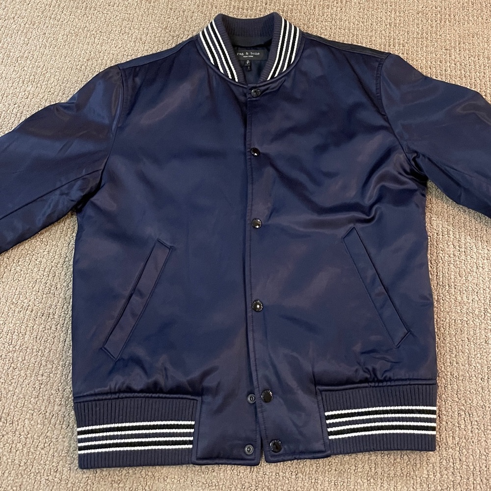 Rag and Bone Dugout Satin Jacket